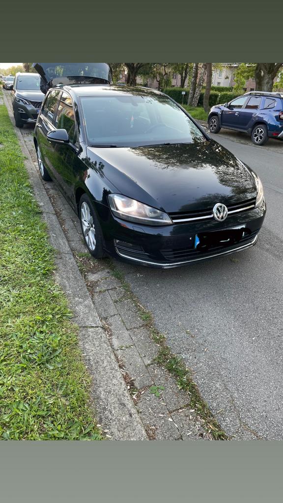 Vw golf 7 tdi 2.0 dsg, Euro 5, 4 cilinders, Alcantara, Zwart