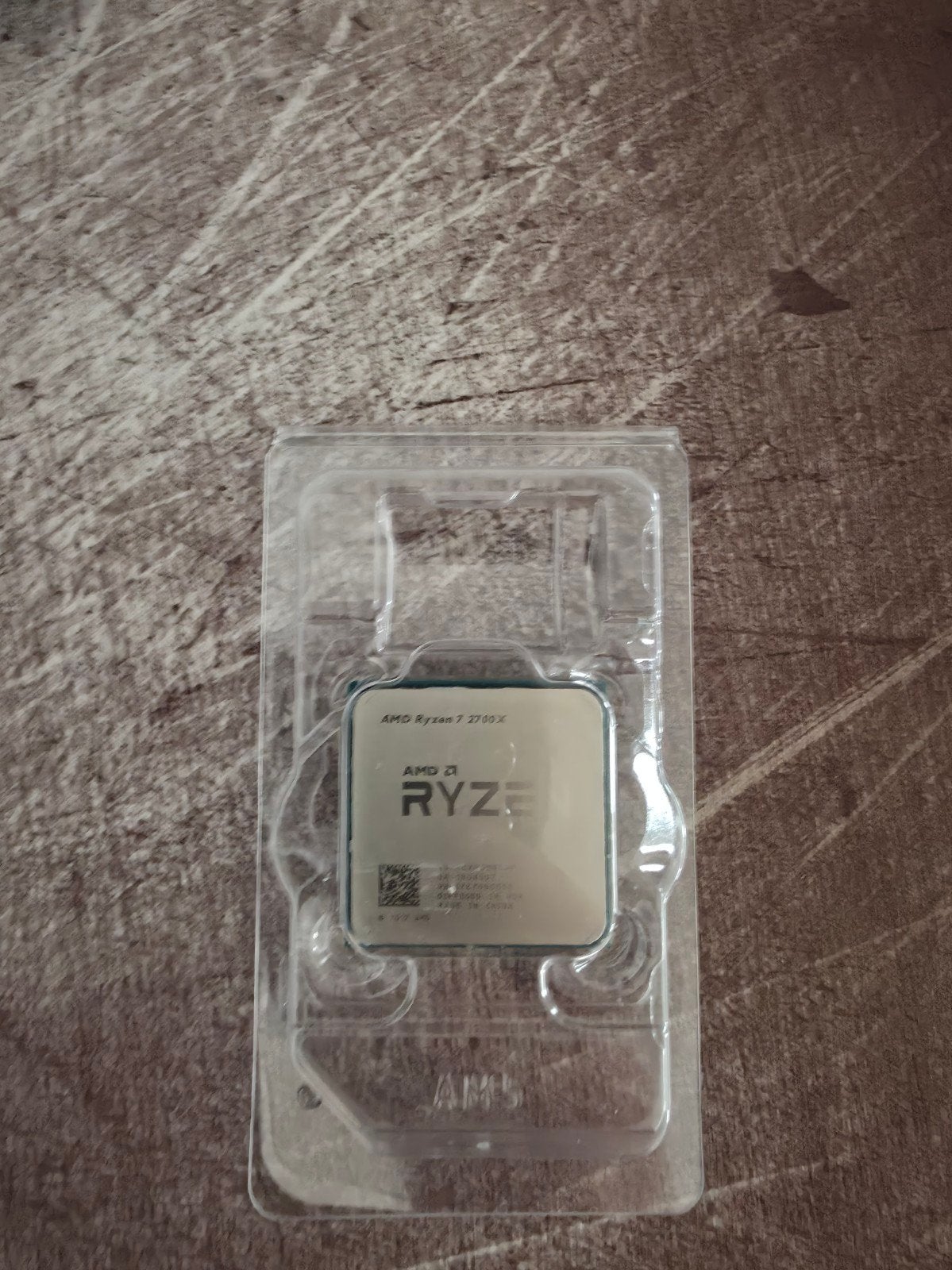 Amd Ryzen 7 2700X, Informatique & Logiciels, Enlèvement, Comme neuf, AMD Ryzen 7 2700X