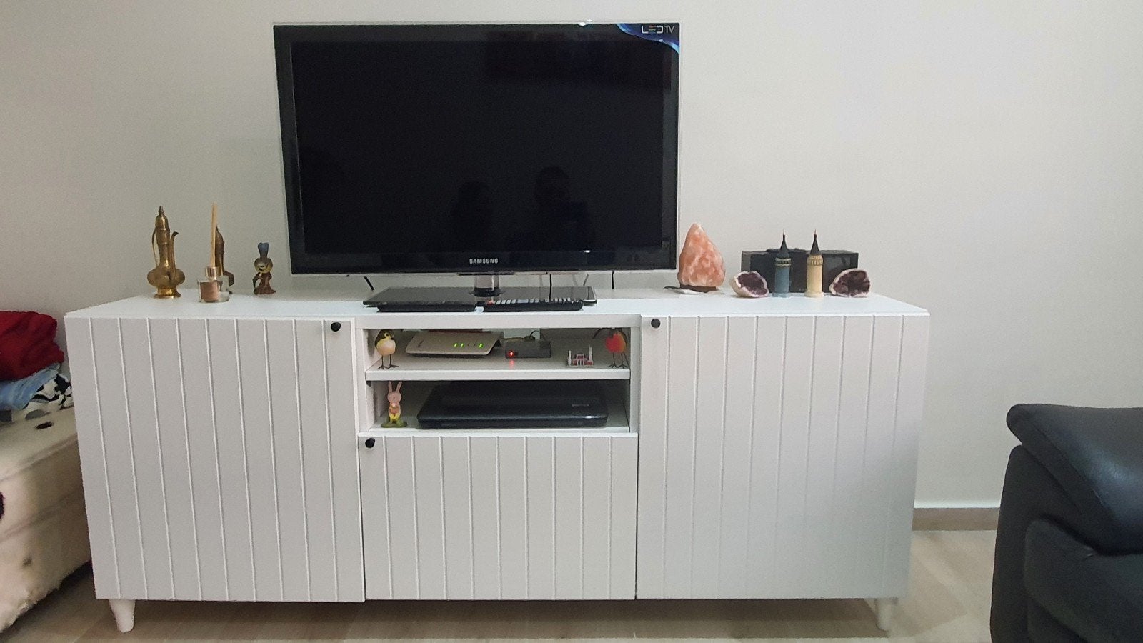 meuble TV ikea BESTÅ  blanc, Enlèvement