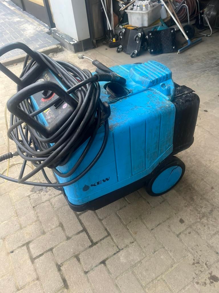 KEW /vaillant hogedrukreinger met brander, Ophalen of Verzenden, Gebruikt, Elektrisch, Met regelbare waterdruk