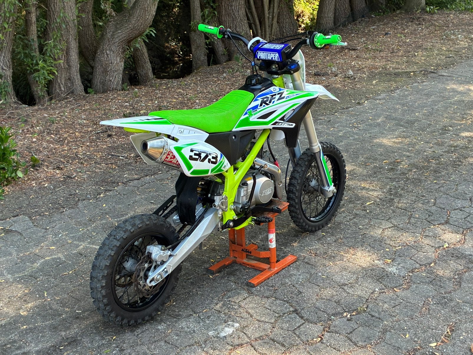 Pitbike/dirtbike RFZ 125, Dirt Bike, Enlèvement ou Envoi, 125 cm³, Comme neuf