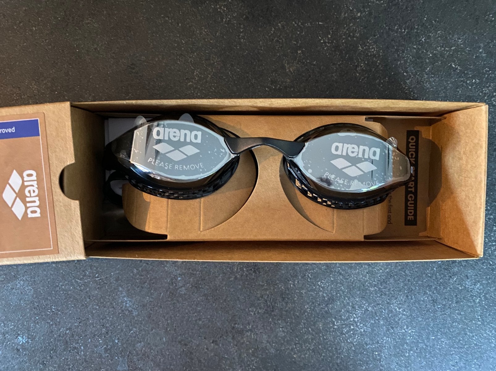 Arena AIR-SPEED MIRROR Zwembril – Nieuwstaat, Ophalen of Verzenden, Zo goed als nieuw