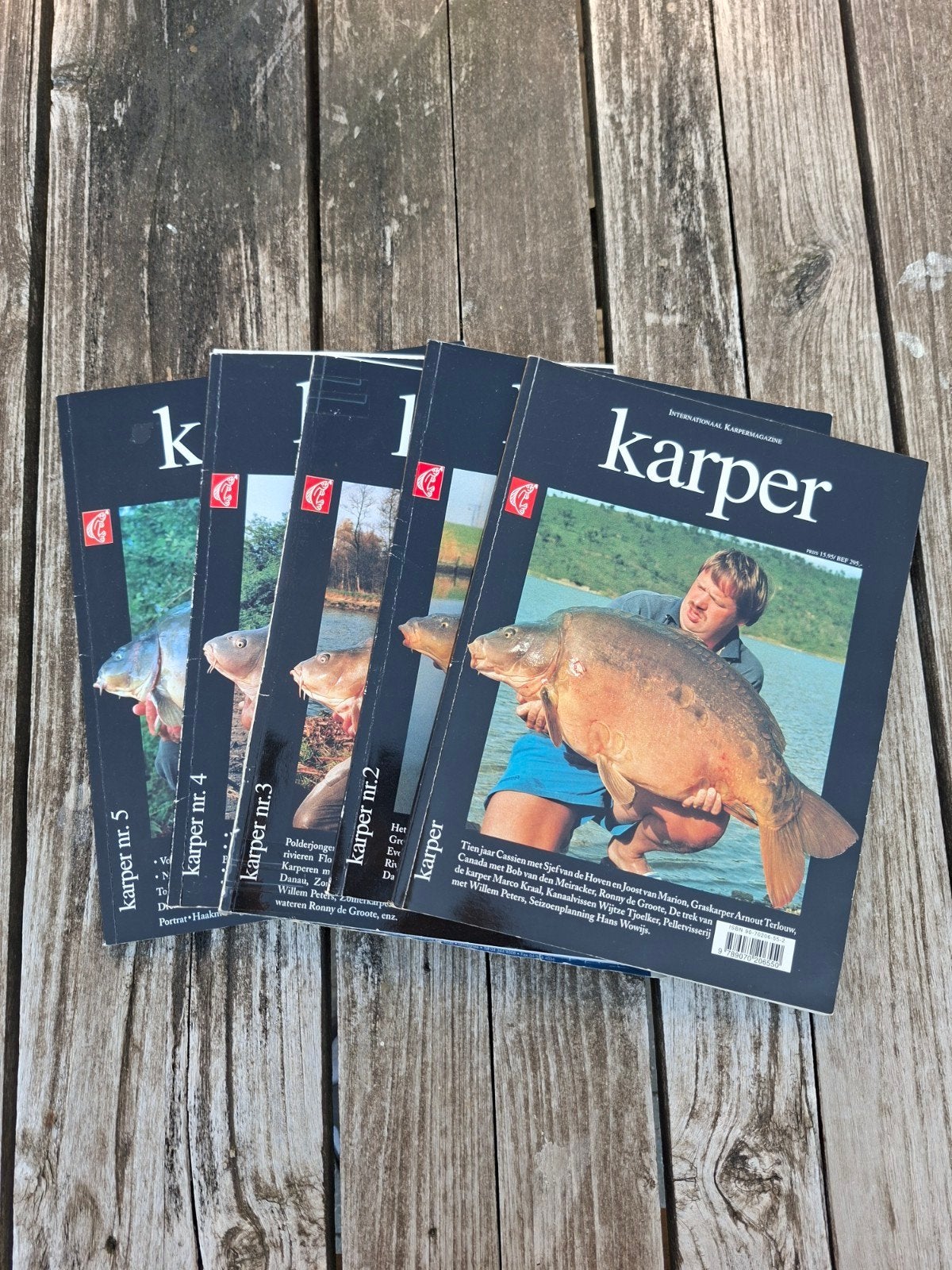 Carp Magazine n 1 à 5, Enlèvement ou Envoi, Utilisé, Autres types
