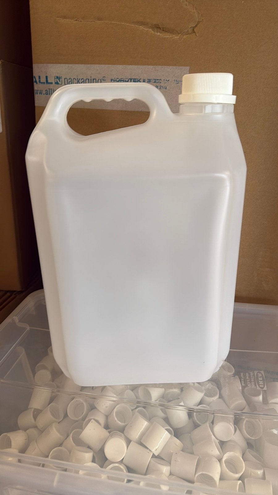 Bidon 5 L ( foodgrade), Articles professionnels, Stock & Retail | Emballage & Expédition, Enlèvement