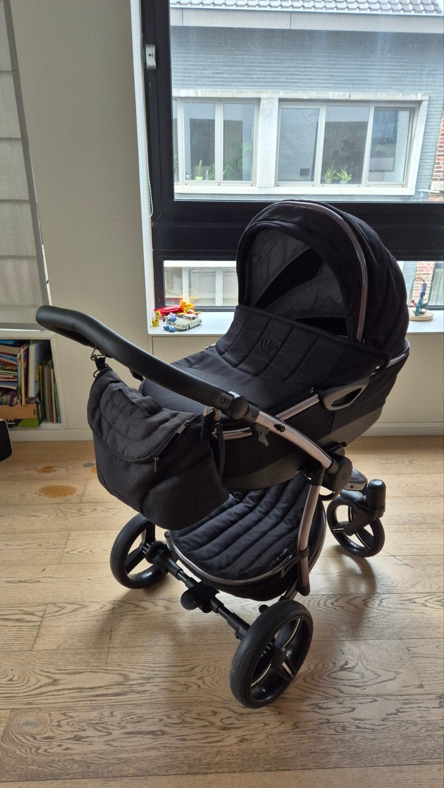 Luxe First kinderwagen / buggy – compleet pakket – in zeer g, Ophalen, Kinderwagen, Duowagen