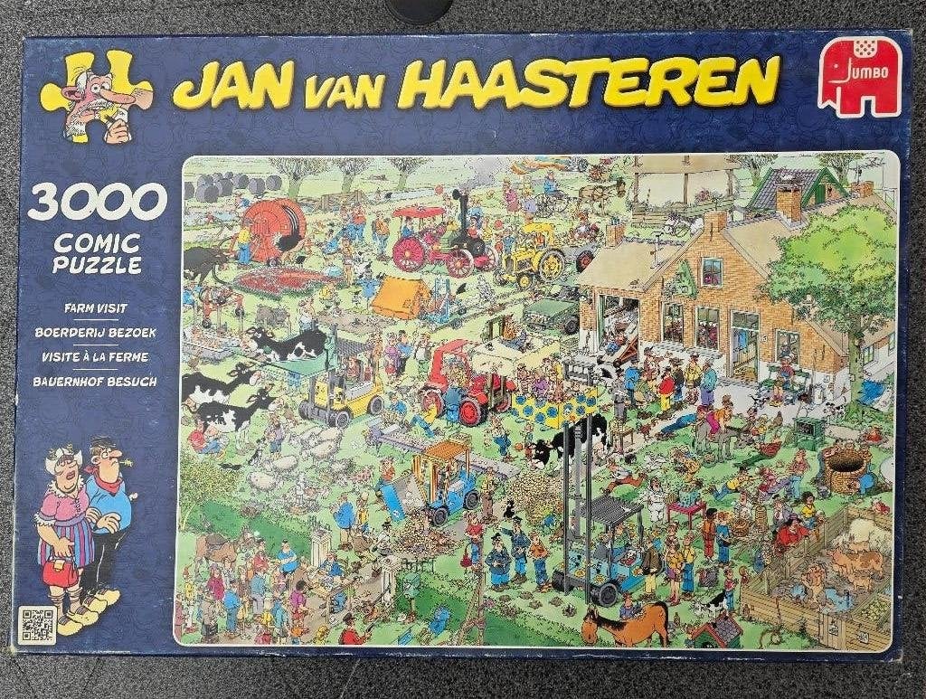 Puzzels Jan Van Haasteren, Ophalen, Zo goed als nieuw, Legpuzzel