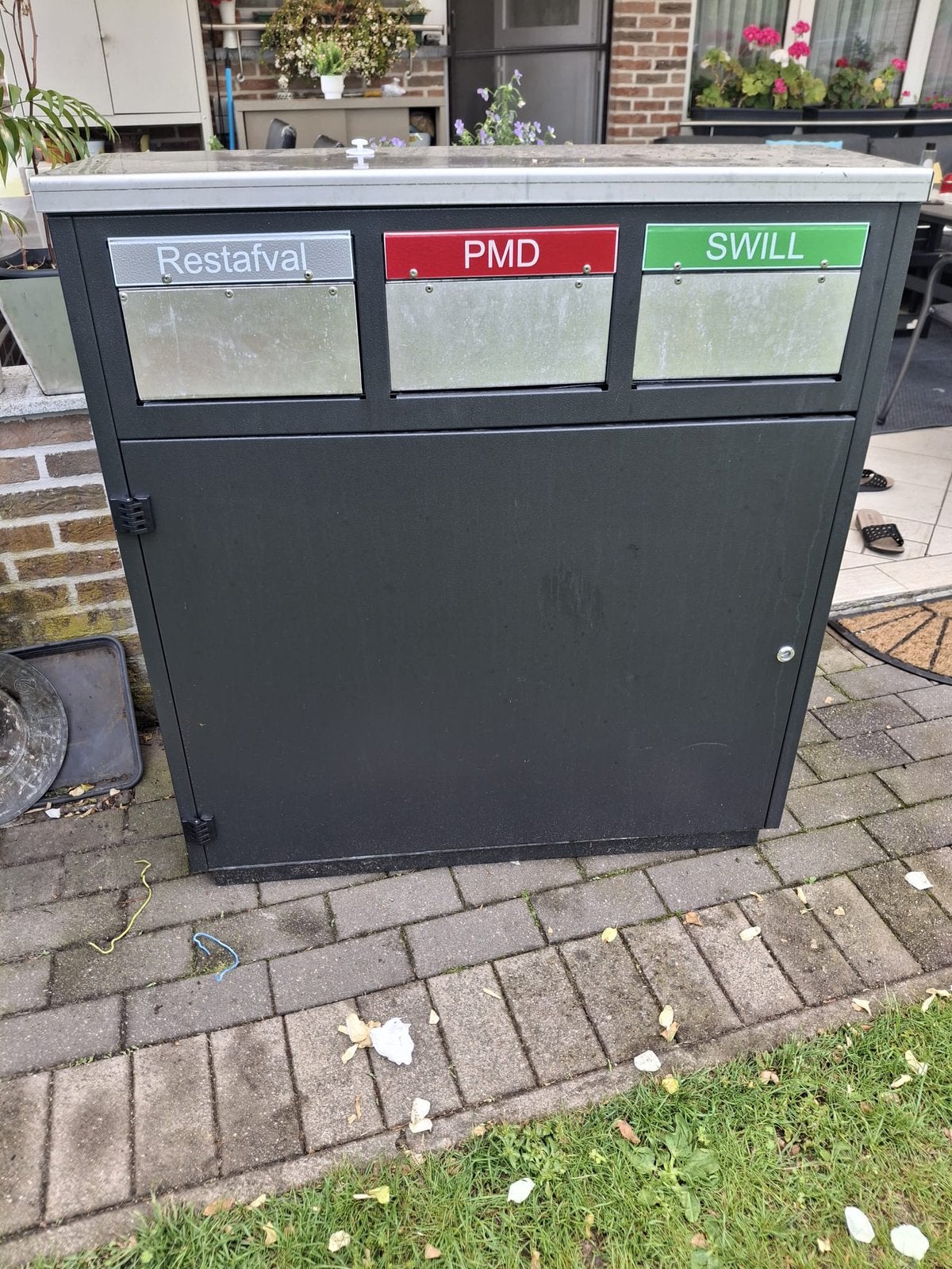 Vuilnisbak, Huis en Inrichting, Woonaccessoires | Prullenbakken, Ophalen, Zo goed als nieuw