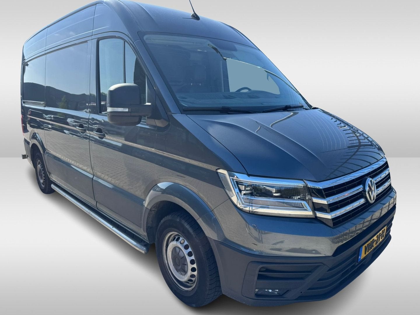 Volkswagen Crafter 2.0 TDI 177pk L3 H3 Automaat Led, Autos, Camionnettes & Utilitaires, Argent ou Gris, Achat, 262 g/km, Diesel