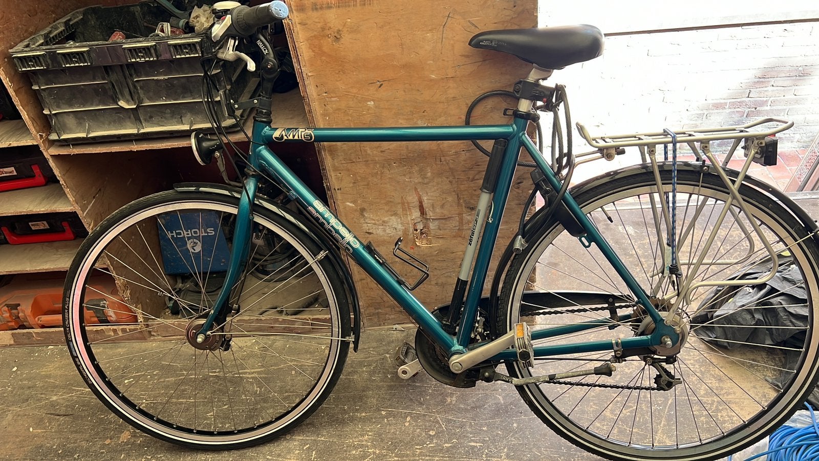 Fiets ampello - snel verkoop, Autres marques, Moins de 10 vitesses, Comme neuf, Enlèvement