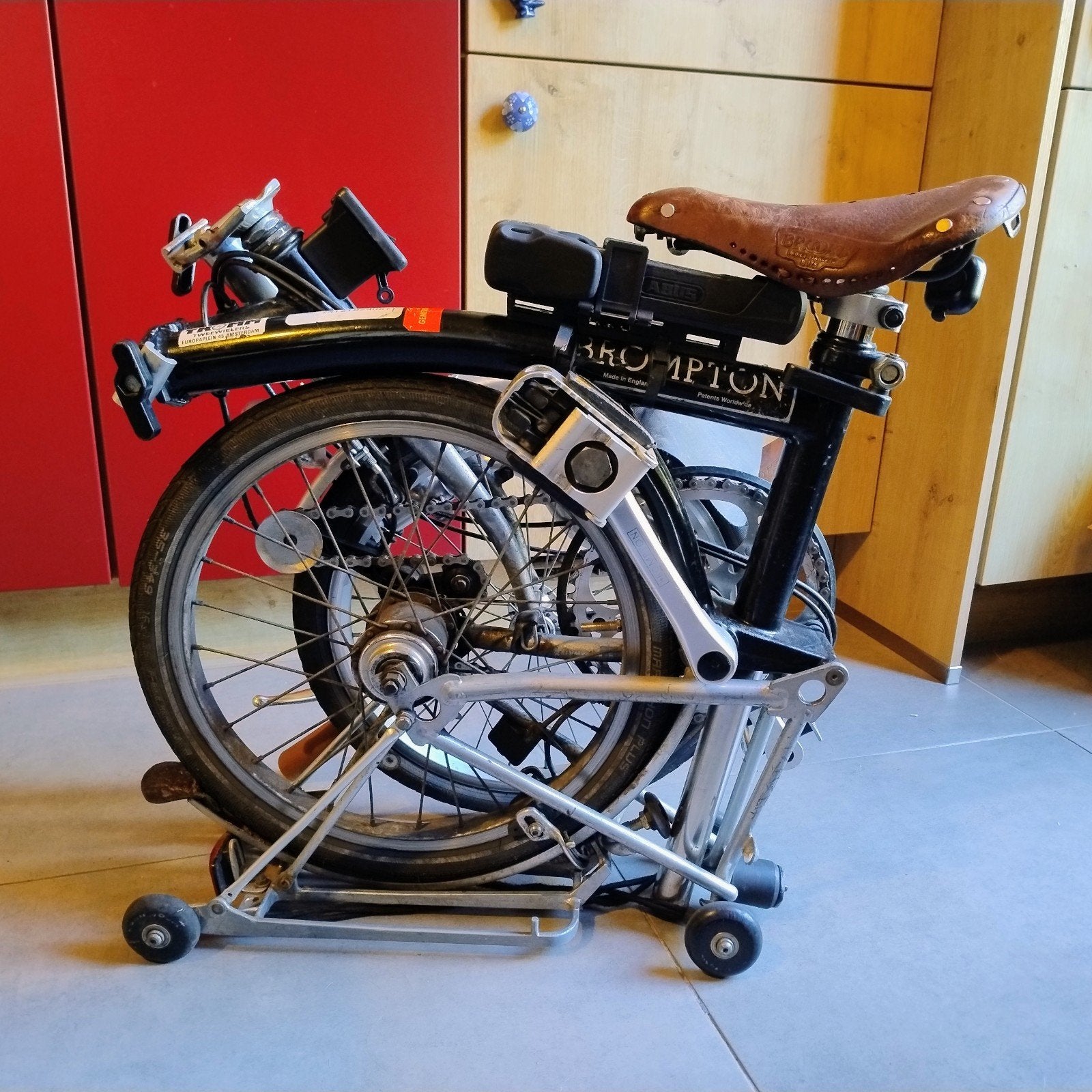 Brompton plooifiets, Ophalen, Gebruikt, Brompton, Versnellingen