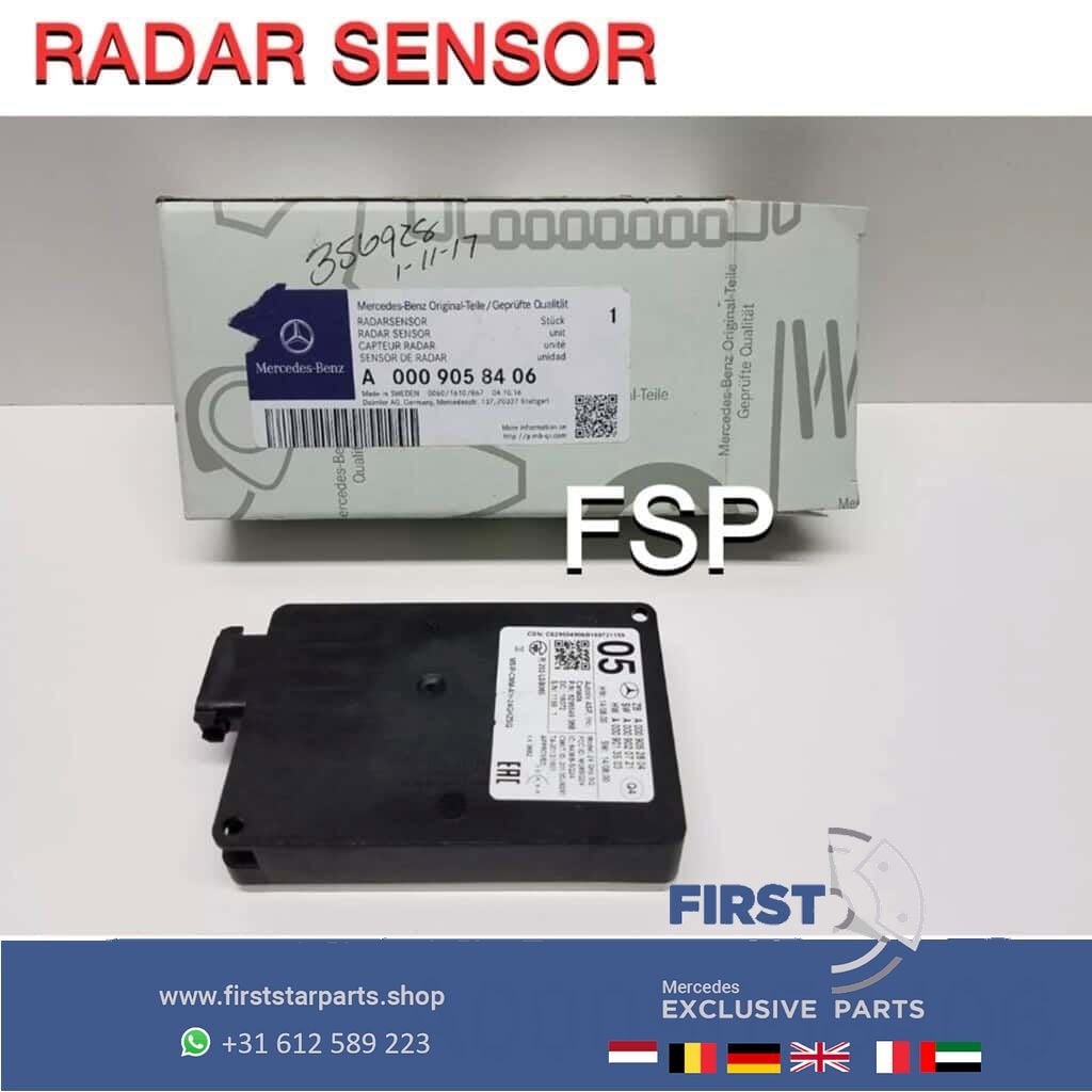 Radar sensor afstand A0009058406 distance control collision, Utilisé, -, -, Enlèvement ou Envoi