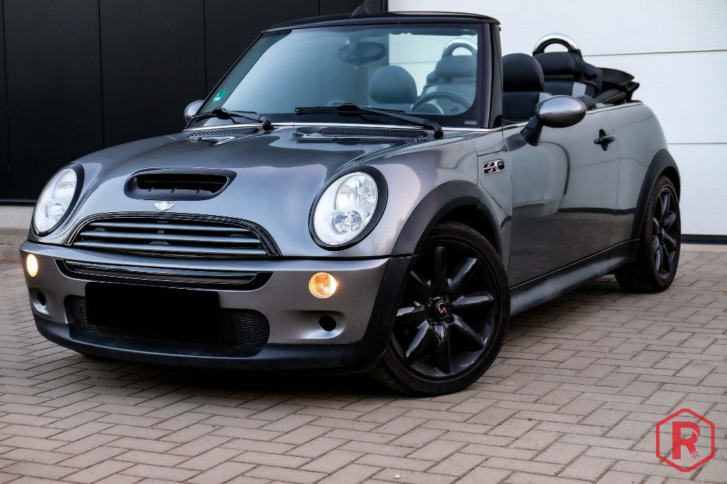 Mini Cooper S Cabrio 170pk Recaro Zetelverwarming R52, Auto's, Mini, Voorwielaandrijving, 4 zetels, Zwart, 4 cilinders