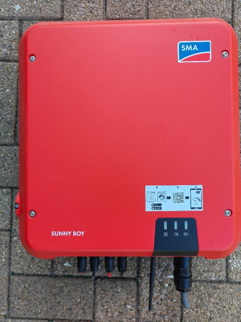 Omvormer Sunny Boy, Doe-het-zelf en Bouw, Ophalen, Gebruikt, Overige typen, 200 wattpiek of meer