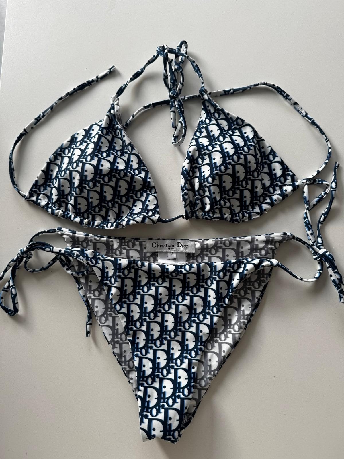 Dames bikini Dior, Kleding | Dames, Badmode en Zwemkleding, Ophalen of Verzenden, Nieuw, Blauw, Bikini