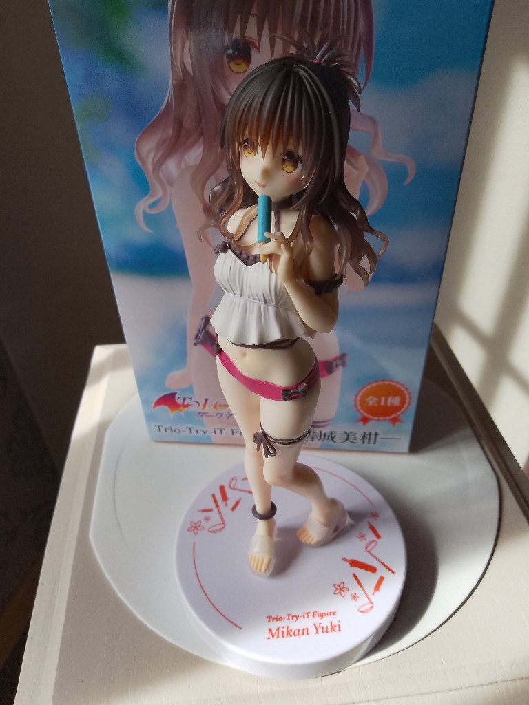 To Love-ru MIKAN YUKI Figurine anime avec socle. (NEUF), Collections, Enlèvement ou Envoi, Neuf, Fantasy
