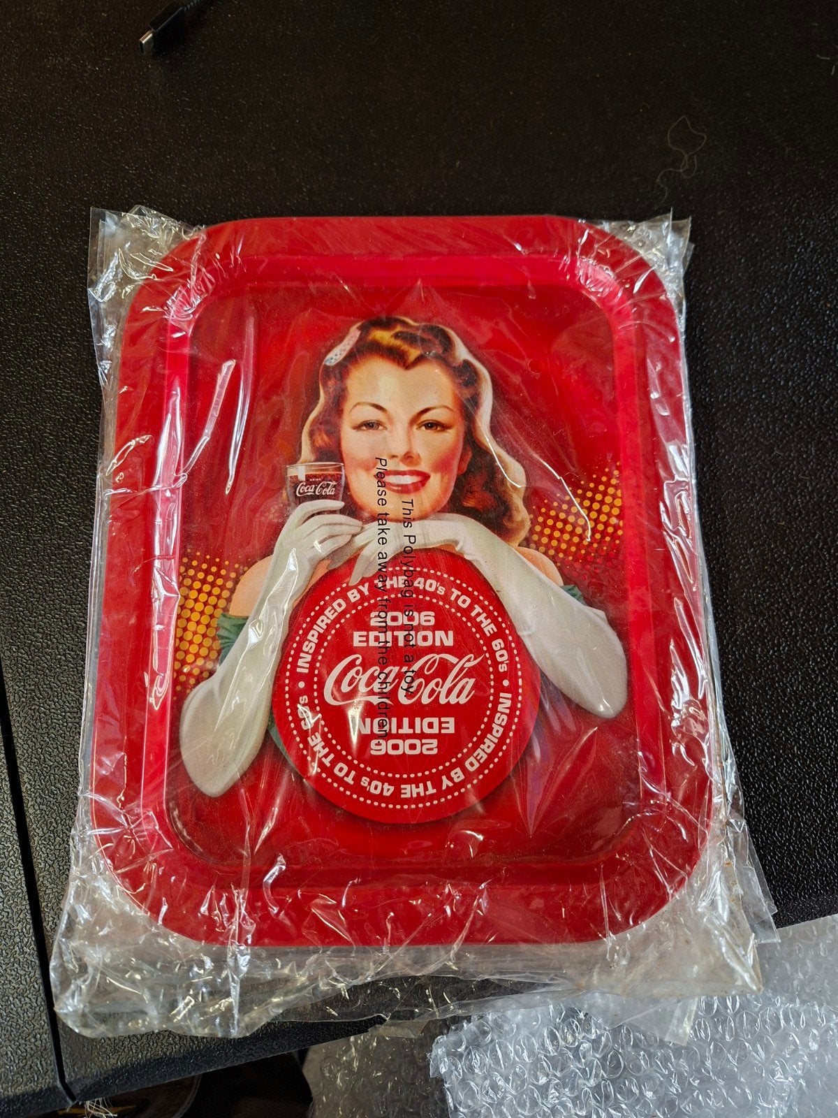 Coca cola Dienblad, Ophalen, Nieuw, Metaal, Dienblad