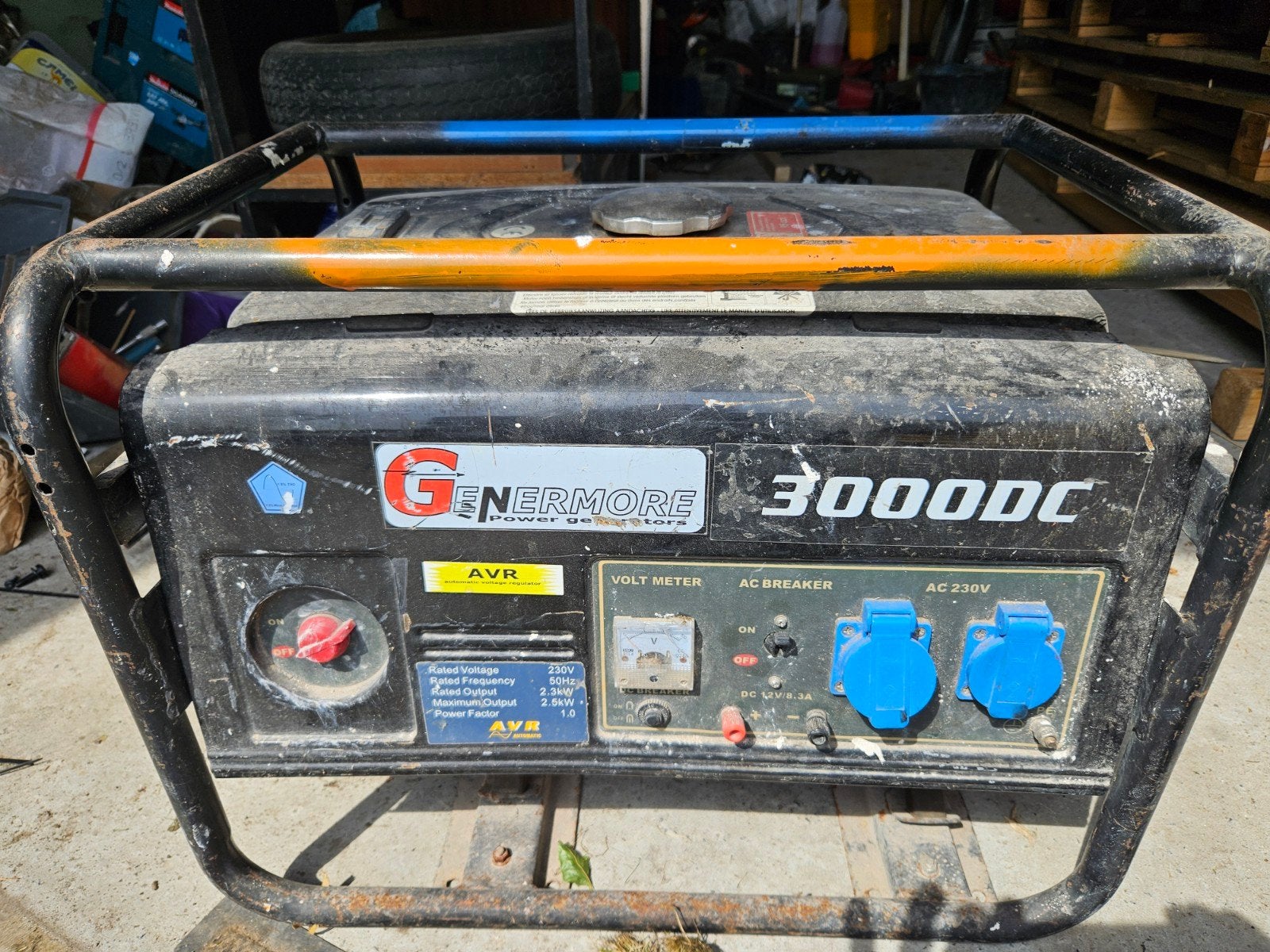 Groep 3000 watt, Doe-het-zelf en Bouw, Aggregaten, Ophalen, Benzine
