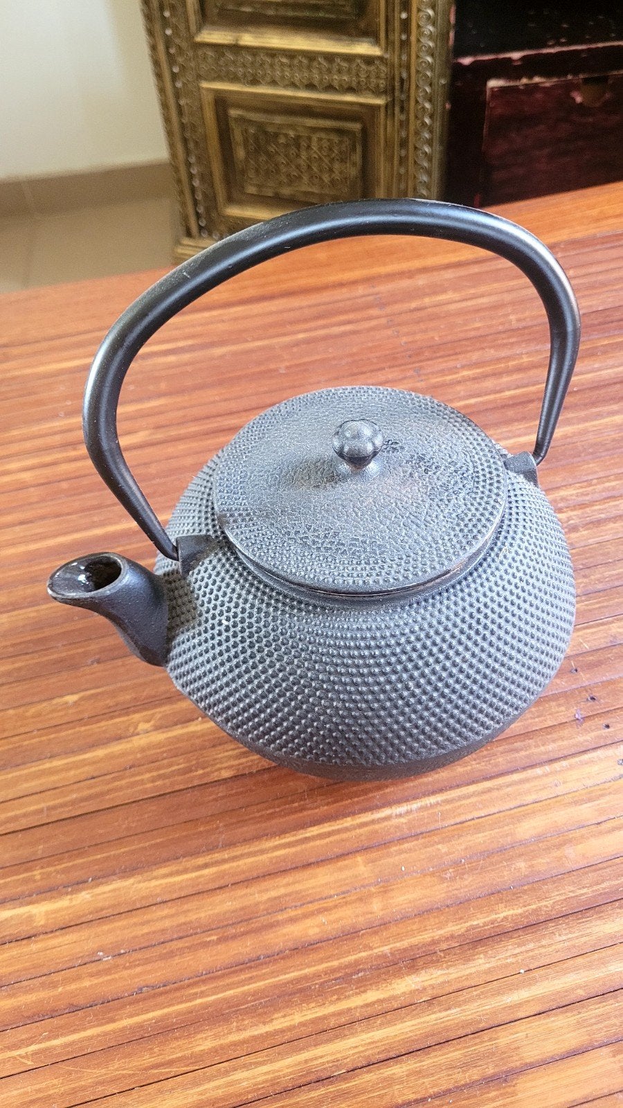 Superbe théière en fonte 1L, Enlèvement ou Envoi, Métal