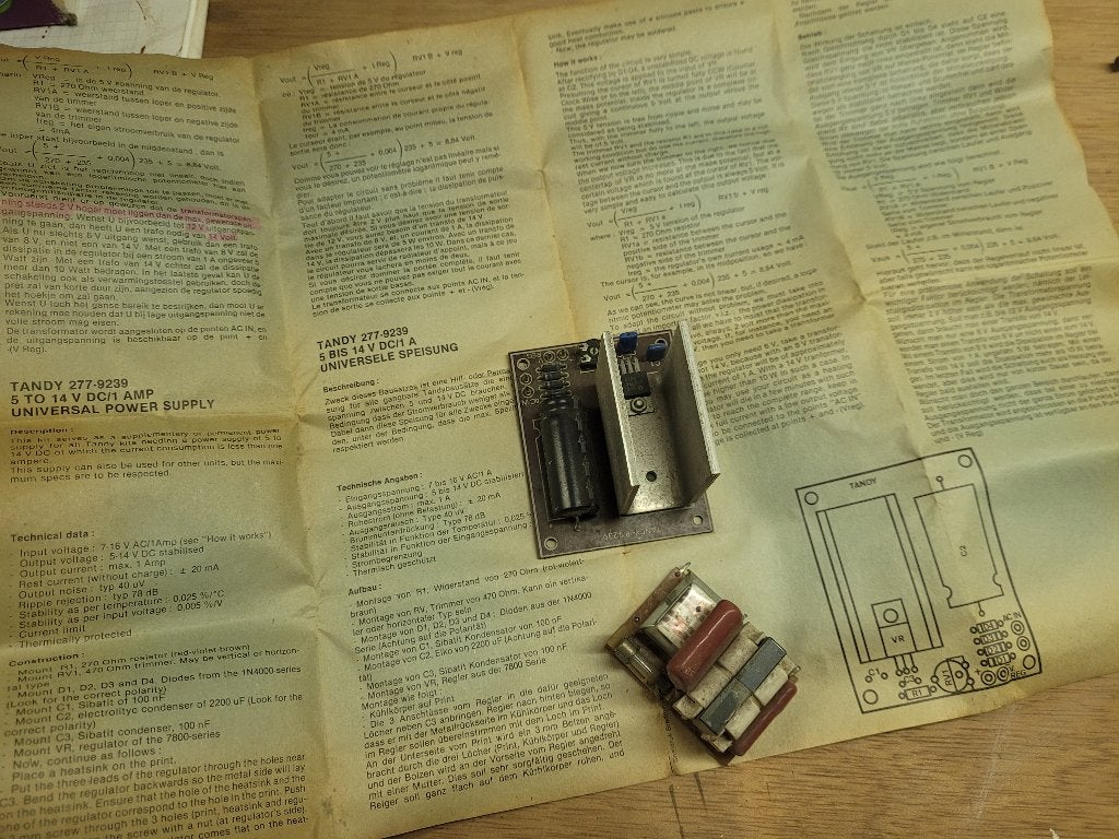 Tandy 277-6239, Ophalen of Verzenden, Gebruikt