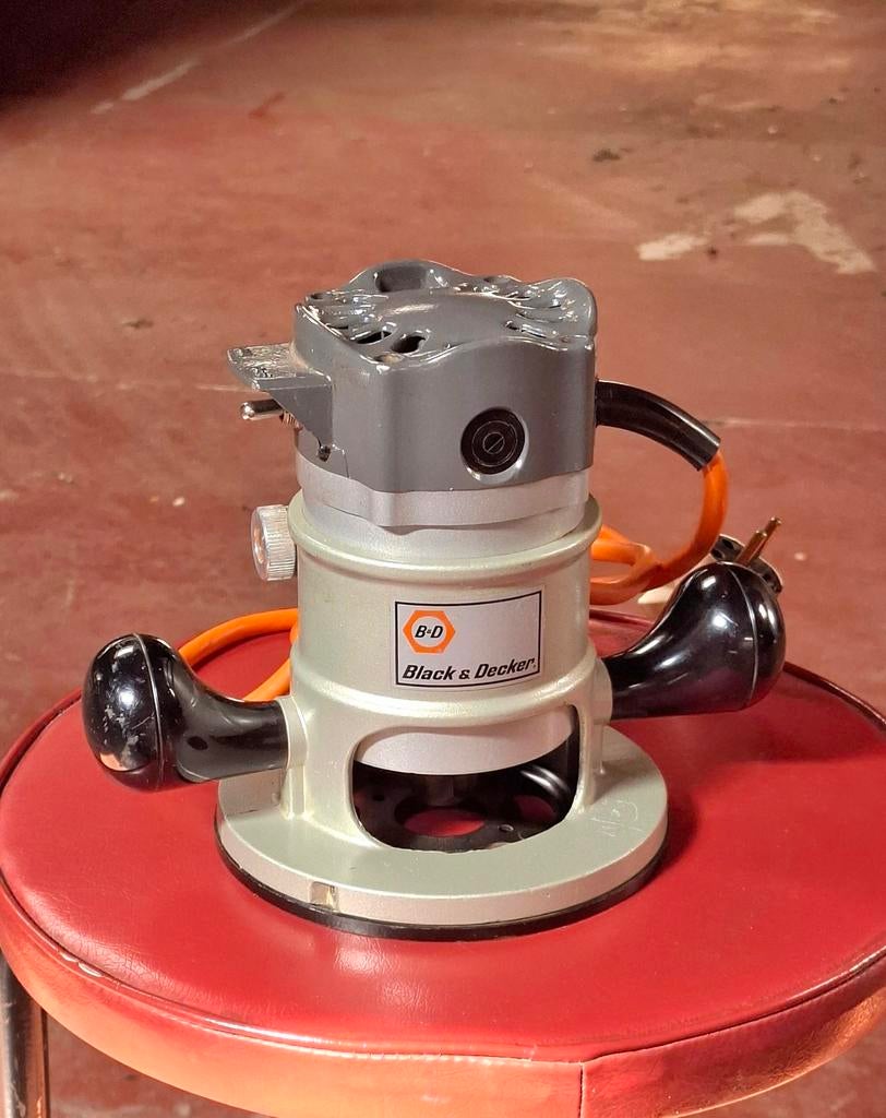 Black & Decker bovenfrees, Enlèvement, Routeur
