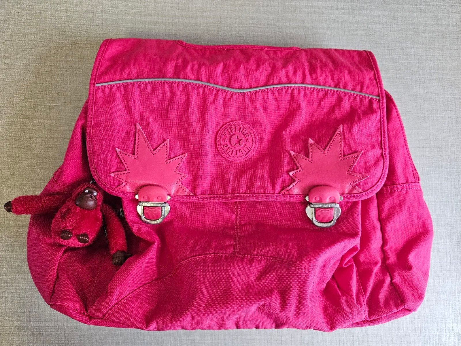 Kipling boekentas, Enlèvement