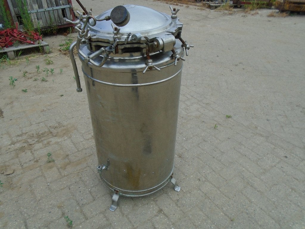 Tank, messing tank, steriliseer tank, vat., Ophalen