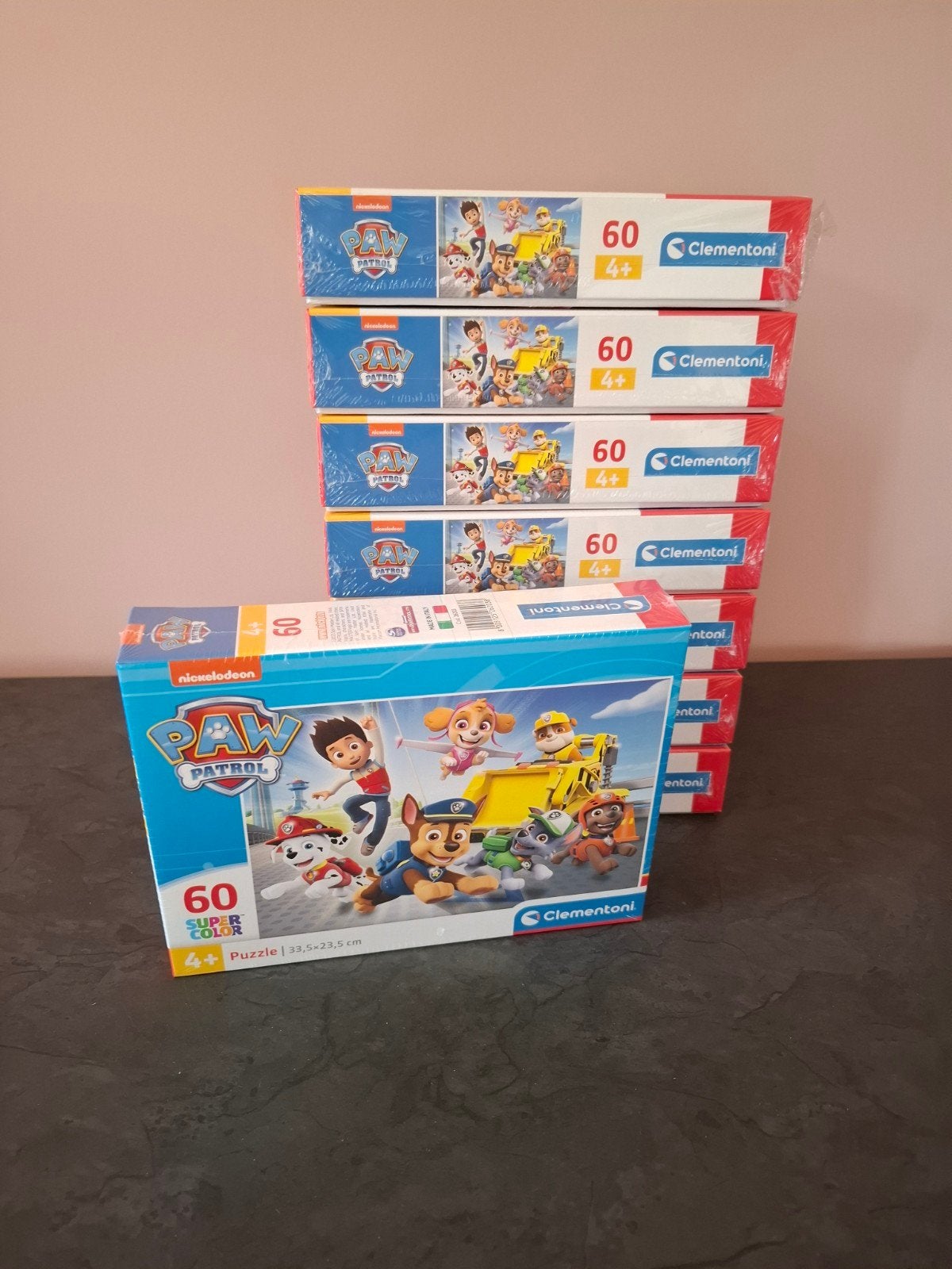 8 nieuwe puzzels Paw Patrol, Ophalen, Minder dan 500 stukjes, Nieuw, Legpuzzel