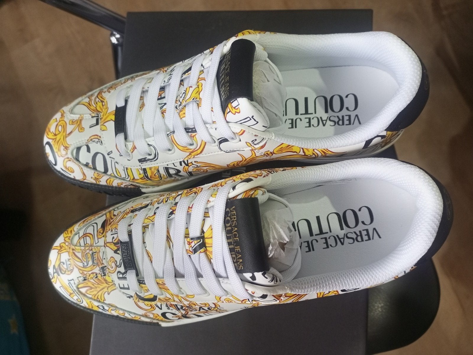 Basket Versace Jeans Couture pointure44 Neuves, Neuf, Enlèvement ou Envoi, VERSACE, Blanc