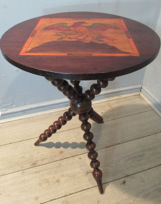 Victoriaans Gipsy bijzettafel, Antiek en Kunst, Curiosa en Brocante, Ophalen