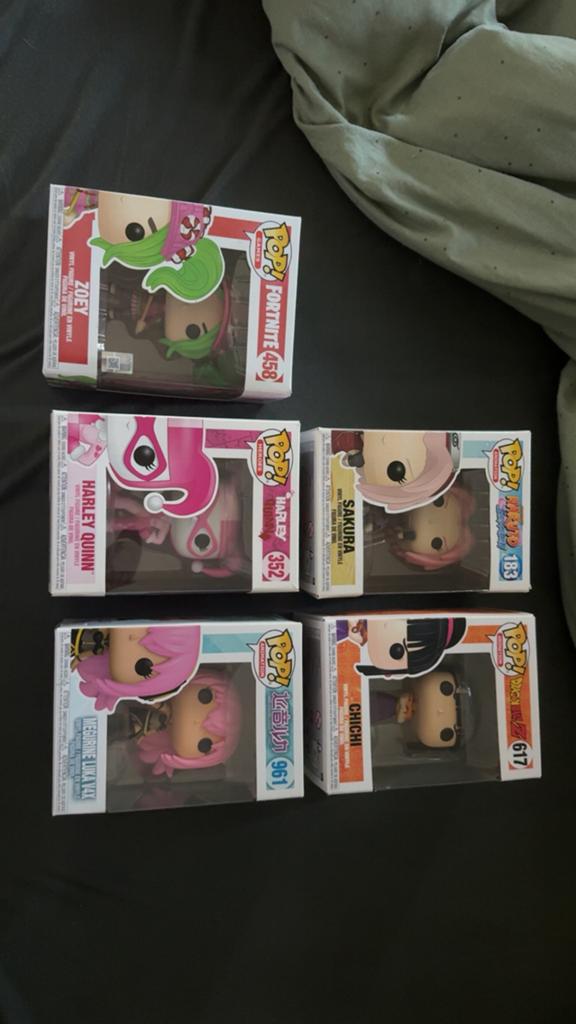 Funko Pops, Ophalen, Zo goed als nieuw