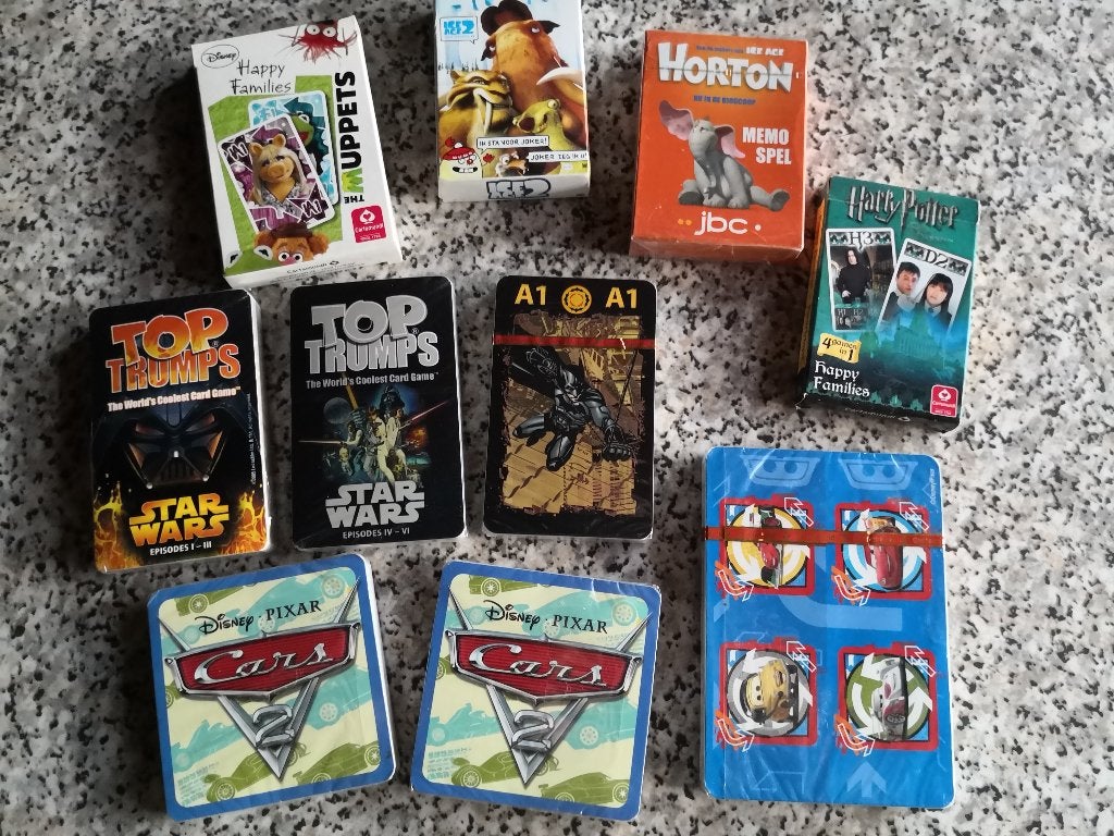 Lotje diverse kaartspellen etc, Hobby en Vrije tijd, Ophalen