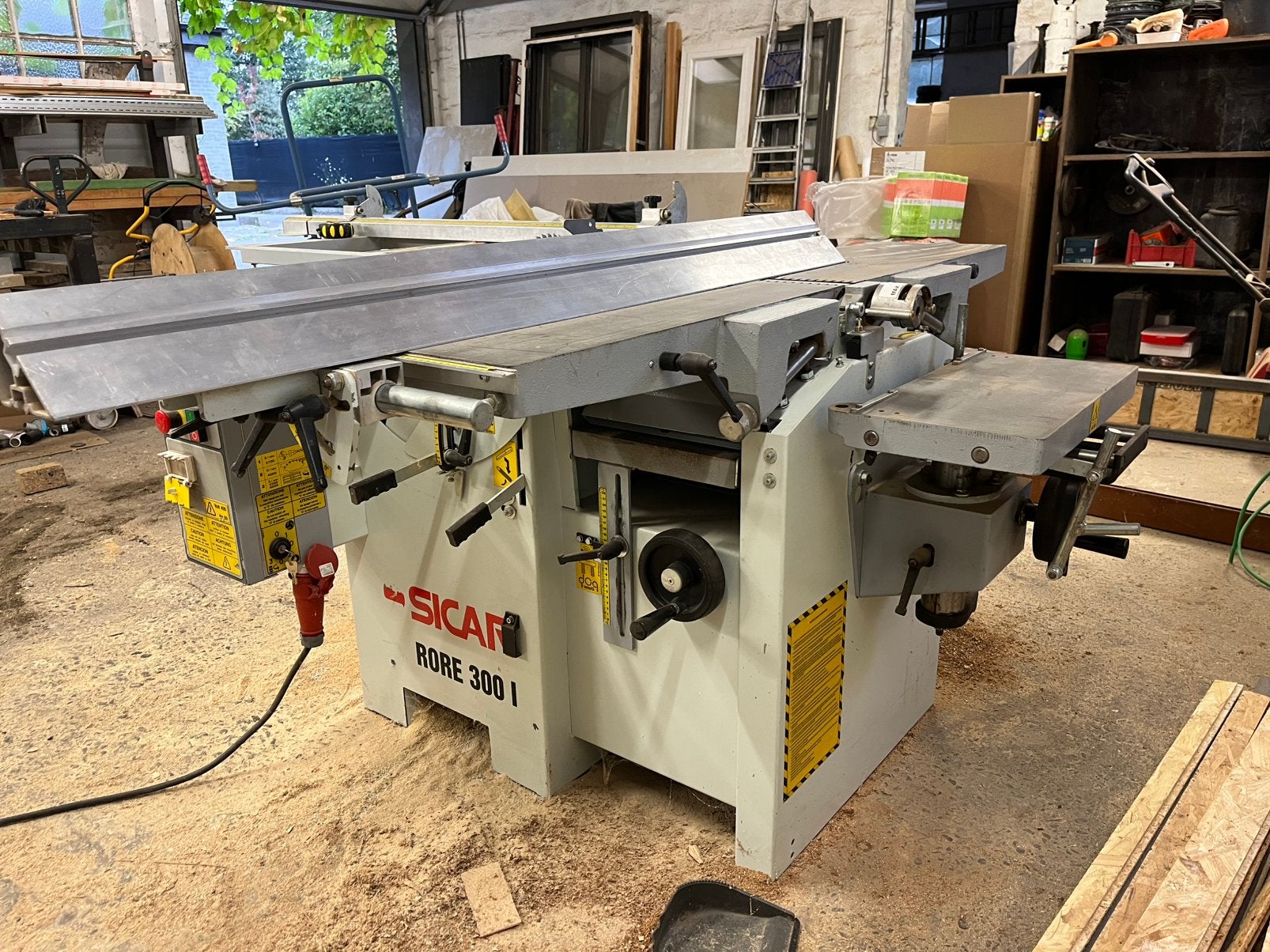 Houtcombine/combinatiemachine sicar furore 300 I, Ophalen, Gebruikt