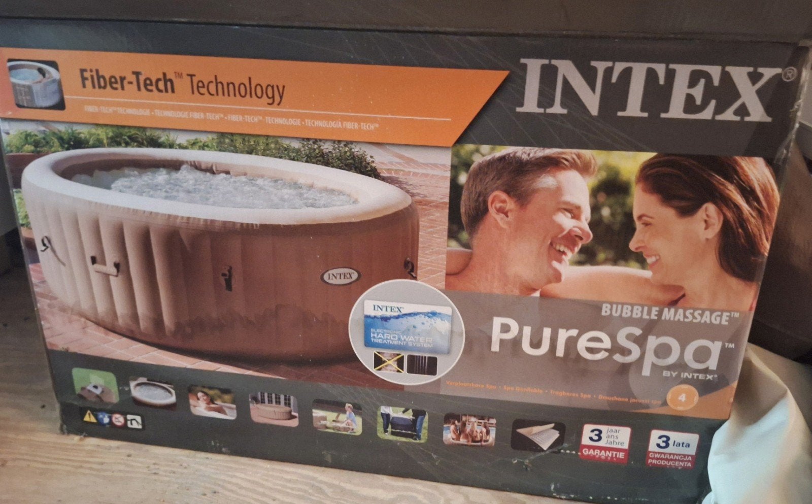 Intex pure spa jacuzzi kuip en accessoires (geen pomp), Tuin en Terras, Ophalen, Afdekzeil, Opblaasbaar