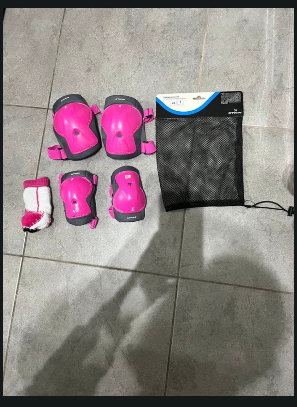 Protections rollers, Kinderen en Baby's, Speelgoed | Buiten | Rolschaatsen, Ophalen, Zo goed als nieuw, Kinderen