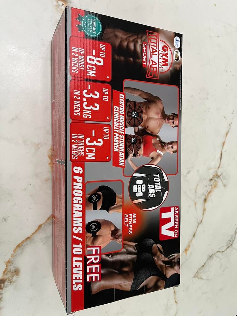 Gym for total abs - nieuw- nooit gebruikt, Enlèvement, Neuf, Jambes
