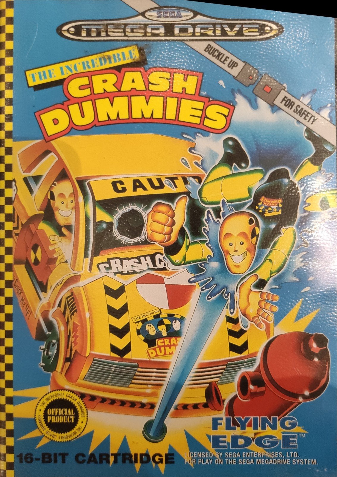 Crash Dummies Sega Megadrive, Consoles de jeu & Jeux vidéo, Enlèvement ou Envoi