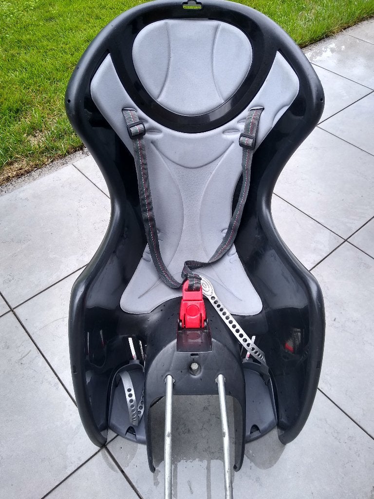 fietszitje achteraan, Repose-pieds, Comme neuf, 9 à 36 kg, Enlèvement