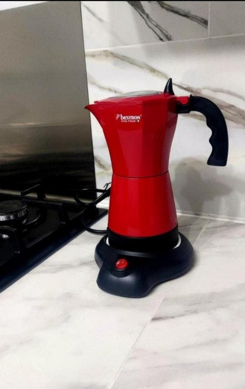 Cafetière Italienne électrique neuve dans le carton, Electroménager, Enlèvement, Cafetière