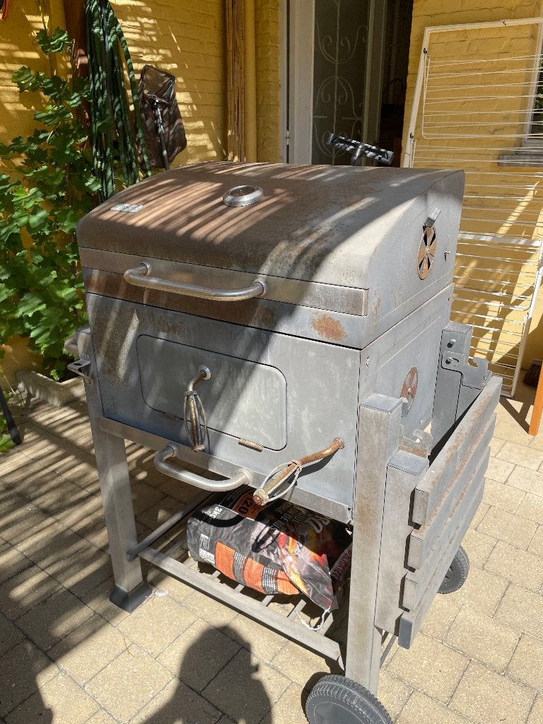 Barbecue, Ophalen, Gebruikt