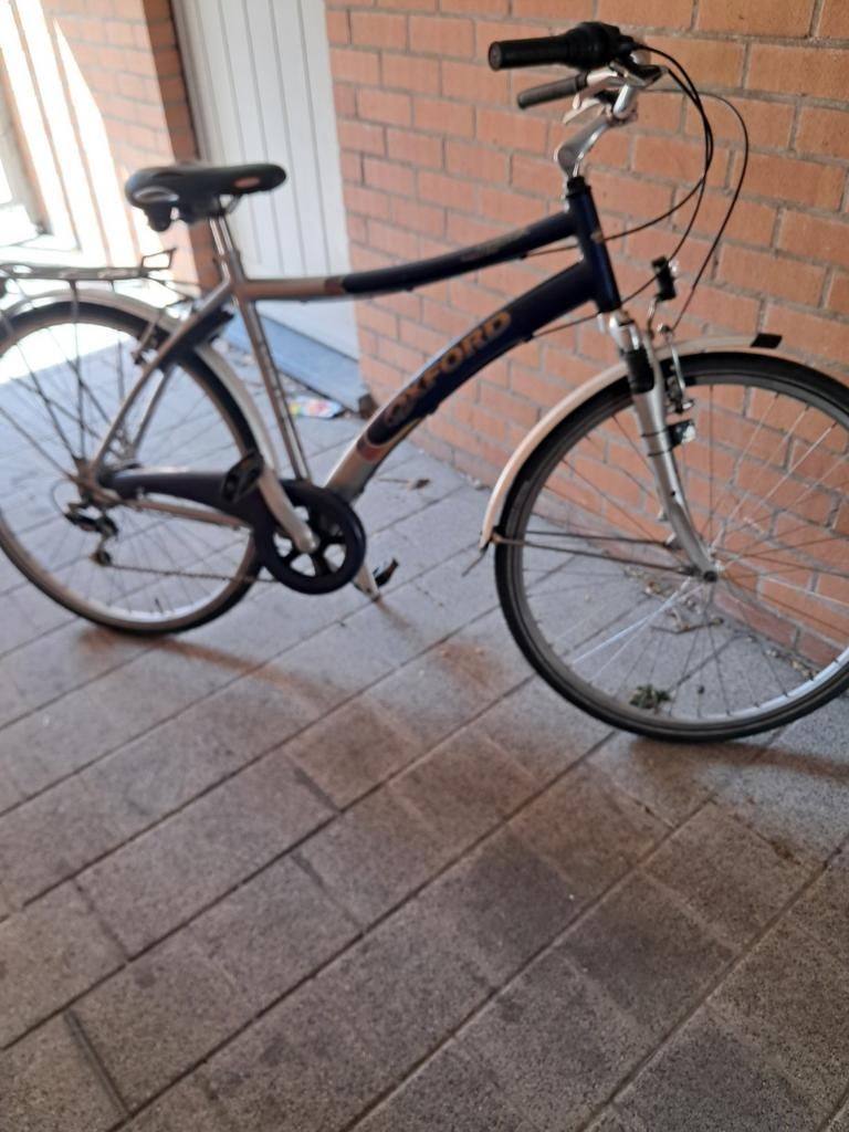 Heren fiets OXFORD Alu, Fietsen en Brommers, Gebruikt, Schijfrem, 53 tot 57 cm, Ophalen