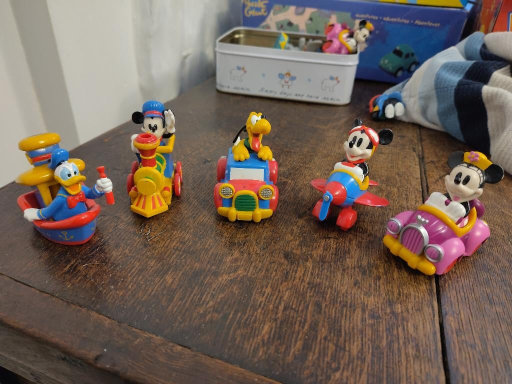 micky mouse jaren 90, Ophalen of Verzenden, Mickey Mouse, Gebruikt, Beeldje of Figuurtje