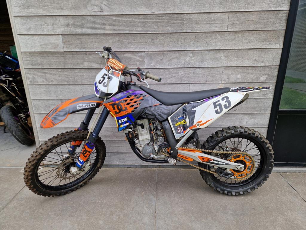 2008 Ktm sxf250, Fietsen en Brommers, Ophalen, Honda