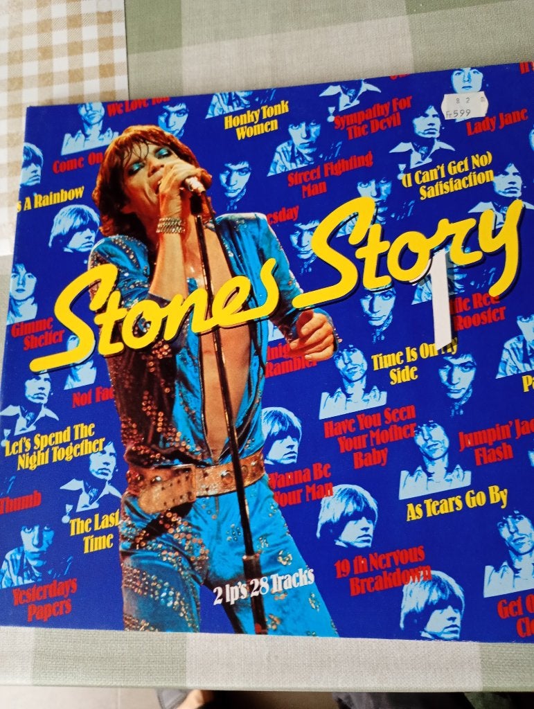 Rolling Stones - Story ( dubbel lp ), Enlèvement ou Envoi, Pop, Pochette photo, Utilisé
