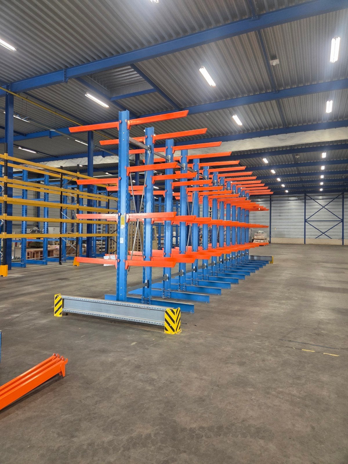 Br draagarmstelling dubbelzijdig/enkelzijdig 4.0x1.0m, Ophalen