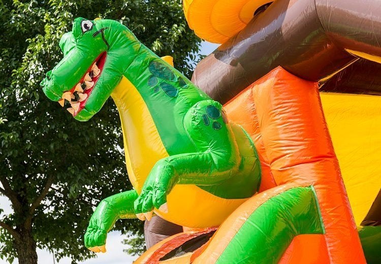 Springkasteel te huur dino, Enlèvement