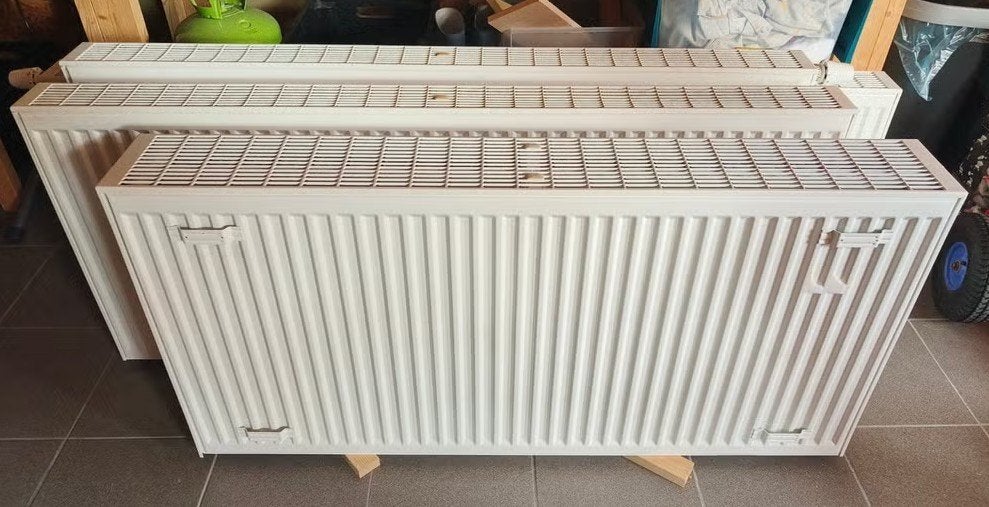 Paneelradiator 140x60 t22, Doe-het-zelf en Bouw, Ophalen, Zo goed als nieuw, Radiator