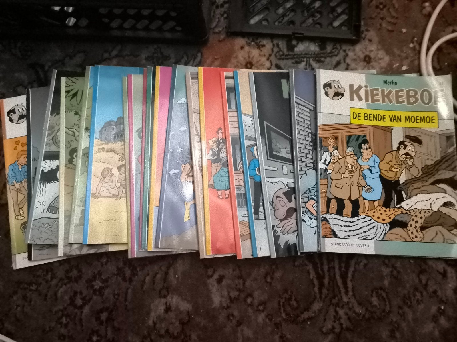 Lot strips Kiekeboe 41 - 60, Boeken, Ophalen