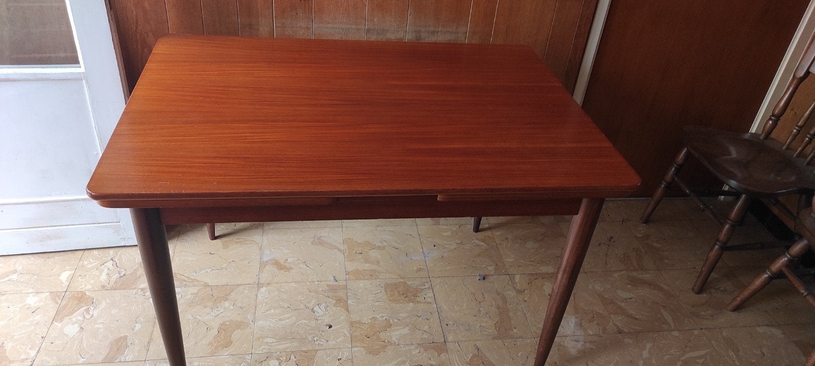 Table extensible vintage de style scandinave des années 1950, Antiquités & Art, Enlèvement