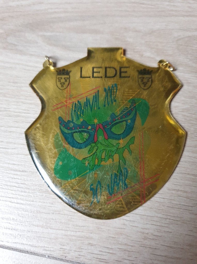 Karnaval medaille Lede 2002, Enlèvement ou Envoi
