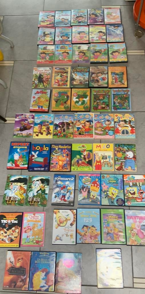 Gros lot de dvds  pour enfants, CD & DVD, Tous les âges, Autres genres, Enlèvement, Utilisé